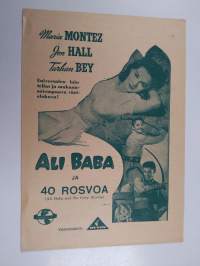 Ali Baba ja 40 rosvoa - Ali Baba och de 40 rovarna