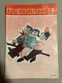 Raketti 1974 nr 7-8 - Suomen Demokratian Pioneerien Liitto - kommunistinen lehti lapsi- ja nuorisotoimintaan