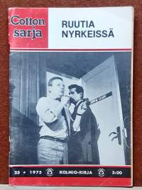 Cotton sarja 23/1975 - Ruutia nyrkeissä. (Aikakauslehti, lukulehti)