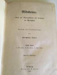 Mikrokosmos - Ideen zur Naturgeschichte und Geschichte der Menschheit - Versuch einer Anthropologie