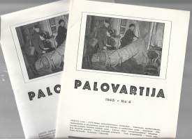 Palovartija 1945 nr  3 ja 4,  yht  2  lehteä