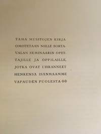 Sortavalan Itä-Suomen seminaari 1940-1950 (1880-1950) : muistojulkaisu