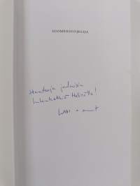 Suomensuojelija : ohjekirja kielen pelastamiseen (signeerattu, tekijän omiste)