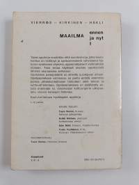 Maailma ennen ja nyt 1 : Yleisen historian oppikirja lukioluokkia varten : Esihistoriasta Wienin kongressiin