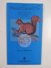 Maastokartta : 3021 01 Emäsalo