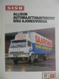 Sisu Allison automaattivaihteistot -myyntiesite / sales brochure