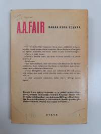 Rahaa kuin roskaa : salapoliisiromaani