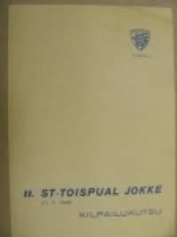 2. ST-Toispual jokke 27.11.1966 Kilpailukutsu