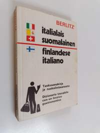 Italialais-suomalainen - suomalais-italialainen sanakirja = Dizionario italiano-finlandese - finlandese-italiano