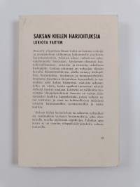 Saksan kielen harjoituksia lukiota varten