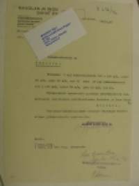 Raivolan ja Inon Sahat Oy -asiakirja 10.12.1946 