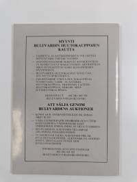 Jouluhuutokauppa keskiviikkona 25.11.1987 = Julauktion onsdag 25.11.1987 - Bulevardin huutokaupat _ Bulevardens auktioner