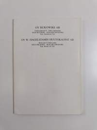 Bukowski- Hagelstam Design 19.11.1986