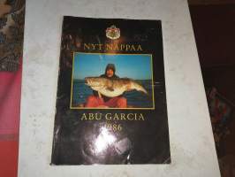 Nyt nappaa Abu Garcia 1986 -luettelo