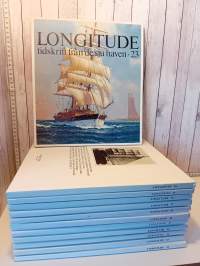 LONGITUDE. 1-34. Tidskrift från de sju haven / A Magazine of the Seven Seas. (33 st. -Nr 13 gavs aldrig ut)