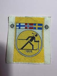 1974 Hiihtomerkki -kangasmerkki / badge