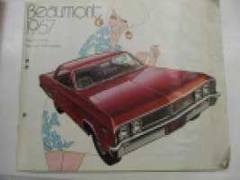 Beaumont 1967 -myyntiesite