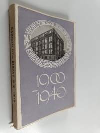 Karisto oy:n kirjat 1900-1940