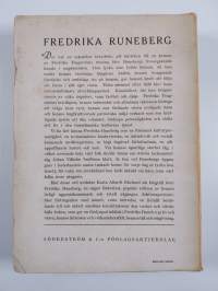Fredrika Runeberg : en biografisk och litteraturhistorisk studie