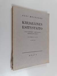 Kirjallinen esitystaito