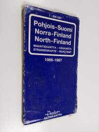 Maantiekartta 1986-1987 : Pohjois-Suomi 1:800 000