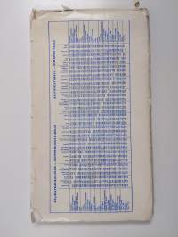 Maantiekartta 1986-1987 : Pohjois-Suomi 1:800 000