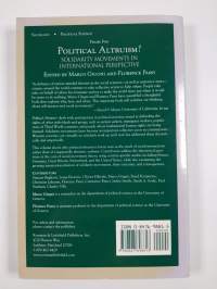 Political Altruism? - Solidarity Movements in International Perspective