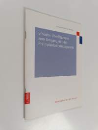 Ethische überlegungen zum Umgang mit der Präimplantationsdiagnostik 1/2003