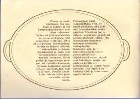 Perunapidot. Vihkonen perunan monikäyttöisyydestä. Ruokareseptejä ja käyttövinkkejä.