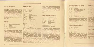 Perunapidot. Vihkonen perunan monikäyttöisyydestä. Ruokareseptejä ja käyttövinkkejä.