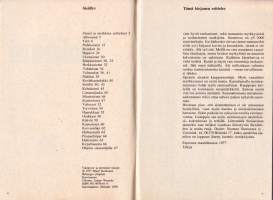 Ruokasieniopas, 1978. Sisältää 90 sienilajin valikoiman.
