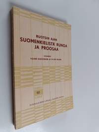 Ruotsin ajan suomenkielistä runoa ja proosaa