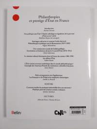 Philanthropies et prestige d&#039;État en France