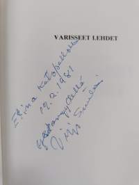 Varisseet lehdet (signeerattu, tekijän omiste)