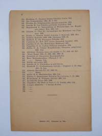 Kirjahuutokauppaluettelo : tässä luettelossa mainitut kirjat myydään numerojärjestyksessä huutokaupalla lauvantaina 1 p. lokak. 1938 klo 14 Yleisessä huutokauppak...