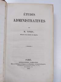 Études administratives