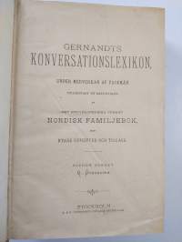 Gernandts konversationslexikon :; under medverkan af fackmän utarbetadt på grundvalen af det encyklopediska verket Nordisk familjebok, med nyare uppgifter och til...
