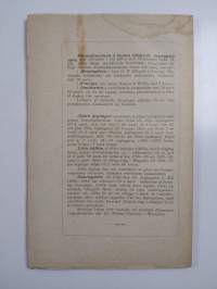 Tidskrift utgifven af Juridiska föreningen i Finland 1900 ; Bilaga