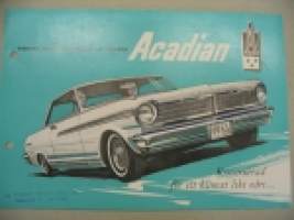Acadian 1963 -myyntiesite