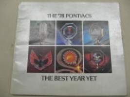 Pontiac 1978 -myyntiesite
