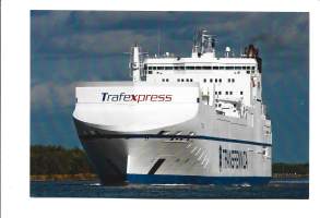Trafexpress   laivavalokuva  valokuva 13x18 cm