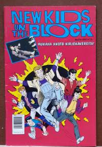 Superbändi sarjakuvana - New Kids on the Block 7/1991. Mukana NKOTB-kirjekavereita.  (Sarjakuvalehti, sopiva keräilykappaleeksi)