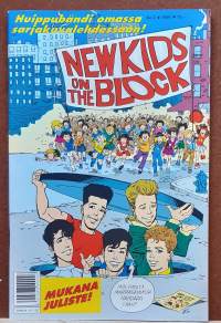 Superbändi sarjakuvana - New Kids on the Block 2/1991. Mukana juliste.  (Sarjakuvalehti, sopiva keräilykappaleeksi)