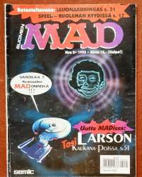 Suomen Mad 2/1995. Retosteltavan: Leijonakuningas, Speed, Kuoleman kyydissä. (Sarjakuvalehti)