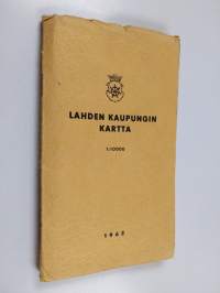 Lahden kaupungin kartta 1:10000