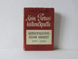 Kuin Pietari hiilivalkealla - Sotasyyllisyysasian vaiheet 1944-49