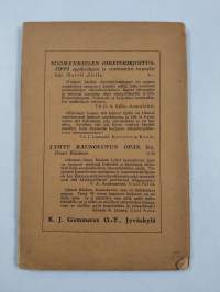 Aine- ja oikeinkirjoitusneuvoja : oppikoululaisille ja seminaarilaisille