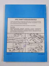 Opel Kadett 1979-1984 : Korjauskäsikirja