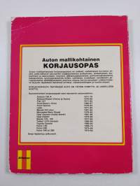 Opel Kadett 1979-syksy 1986 : korjausopas