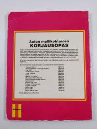 Opel Kadett 1979-syksy 1986 : korjausopas